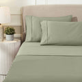 Egyptian Cotton 1200 Thread Count Eco-Friendly Solid or Embroidered Sheet Set