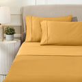 Egyptian Cotton 1200 Thread Count Eco-Friendly Solid or Embroidered Sheet Set