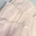 Egyptian Cotton Pile Heavyweight 10-Piece Towel Set Cream