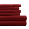 Double Brushed Deep Pocket 6 Piece Sheet Set