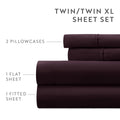 Double Brushed Deep Pocket 6 Piece Sheet Set