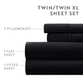 Double Brushed Deep Pocket 6 Piece Sheet Set