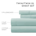 Double Brushed Deep Pocket 6 Piece Sheet Set