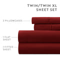 Double Brushed Deep Pocket 6 Piece Sheet Set