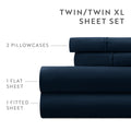 Double Brushed Deep Pocket 6 Piece Sheet Set