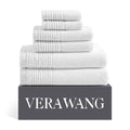 Sculpted Pleat Solid Cotton Multi Size Towel Set