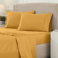 Egyptian Cotton 1200 Thread Count Eco-Friendly Solid or Embroidered Sheet Set