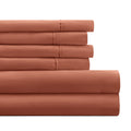 Double Brushed Deep Pocket 6 Piece Sheet Set