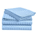 Fresh Home 1000 Thread Count Egyptian Quality Cotton Deep Pocket Dobby Stripe Sheet Set