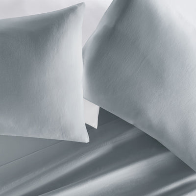 Solid Cotton Pillowcase 2 Piece Set