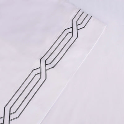 Egyptian Cotton 1200 Thread Count Eco-Friendly Solid or Embroidered Sheet Set