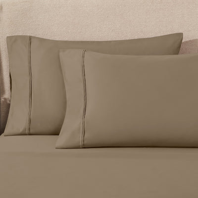 1200 Thread Count Egyptian Cotton Solid Pillowcase - (Set of 2)