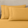 Egyptian Cotton 1200 Thread Count Eco-Friendly Solid or Embroidered Sheet Set