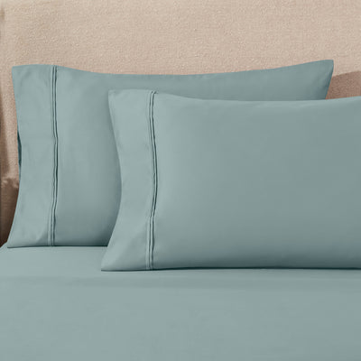1200 Thread Count Egyptian Cotton Solid Pillowcase - (Set of 2)