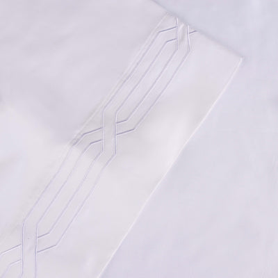 Egyptian Cotton 1200 Thread Count Eco-Friendly Solid or Embroidered Sheet Set