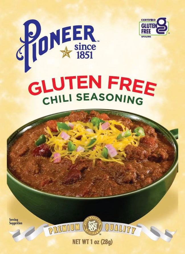Pioneer Brand® Gluten Free Chili Seasoning 1 Oz. Packet