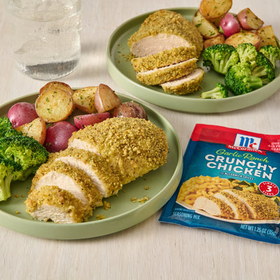 Mccormick Garlic Ranch Crunchy Chicken Seasoning Mix, 1.25 Oz Envelope