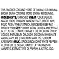 Mccormick No Artificial Flavors 30% Less Sodium Brown Gravy Seasoning Mix, 0.87 Oz Envelope
