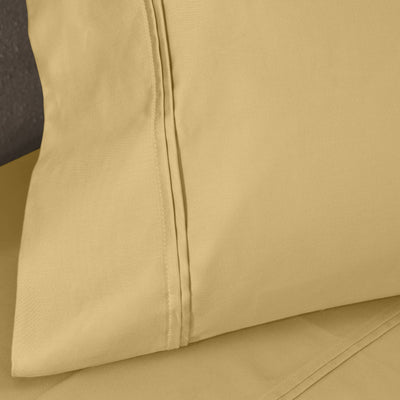 Egyptian Cotton 1200 Thread Count Eco-Friendly Solid or Embroidered Sheet Set