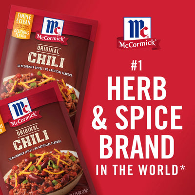 Mccormick Chili Seasoning Mix, 1.250 Oz Envelope