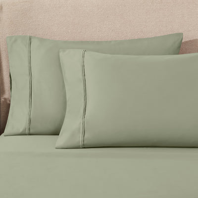 1200 Thread Count Egyptian Cotton Solid Pillowcase - (Set of 2)