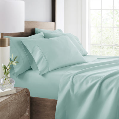 Double Brushed Deep Pocket 6 Piece Sheet Set