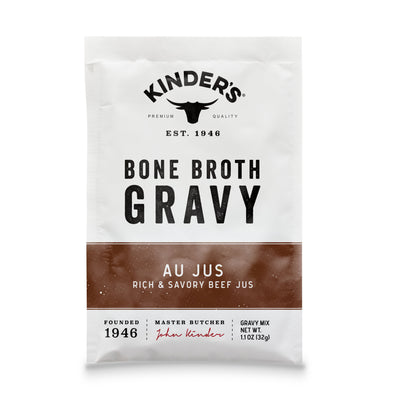 Kinder'S Au Jus Bone Broth Gravy, 1.1Oz Packet
