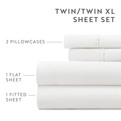 Double Brushed Deep Pocket 6 Piece Sheet Set