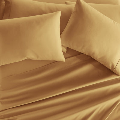 Double Brushed Deep Pocket 6 Piece Sheet Set