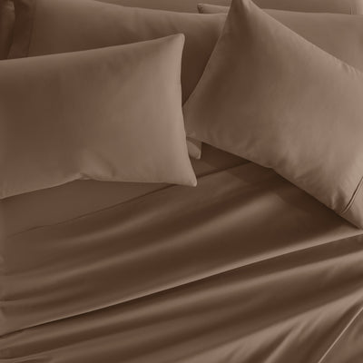 Double Brushed Deep Pocket 6 Piece Sheet Set