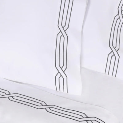 Egyptian Cotton 1200 Thread Count Eco-Friendly Solid or Embroidered Sheet Set