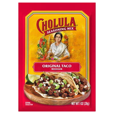 Cholula Original Taco - Medium Recipe Mix, 1 Oz Bag