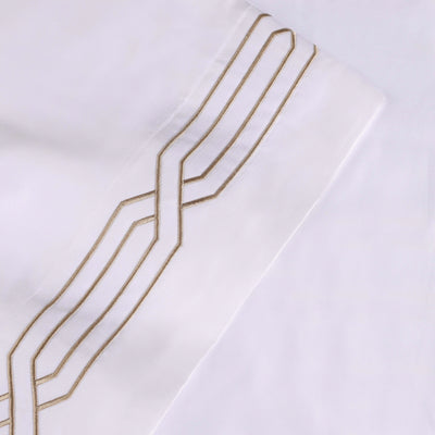 Egyptian Cotton 1200 Thread Count Eco-Friendly Solid or Embroidered Sheet Set