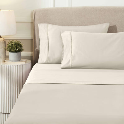 Egyptian Cotton 1200 Thread Count Eco-Friendly Solid or Embroidered Sheet Set