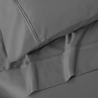 1200 Thread Count Egyptian Cotton Solid Pillowcase - (Set of 2)