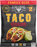 Fire & Smoke Society Family Size Taco Seasoning Mix 1.6 Oz, Seasons 2 Lbs, Mixed Spices & Seasonings