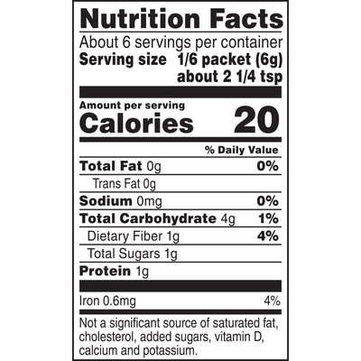 Dash Salt-Free Taco Seasoning Mix, Kosher, 1.25 Oz. Packet